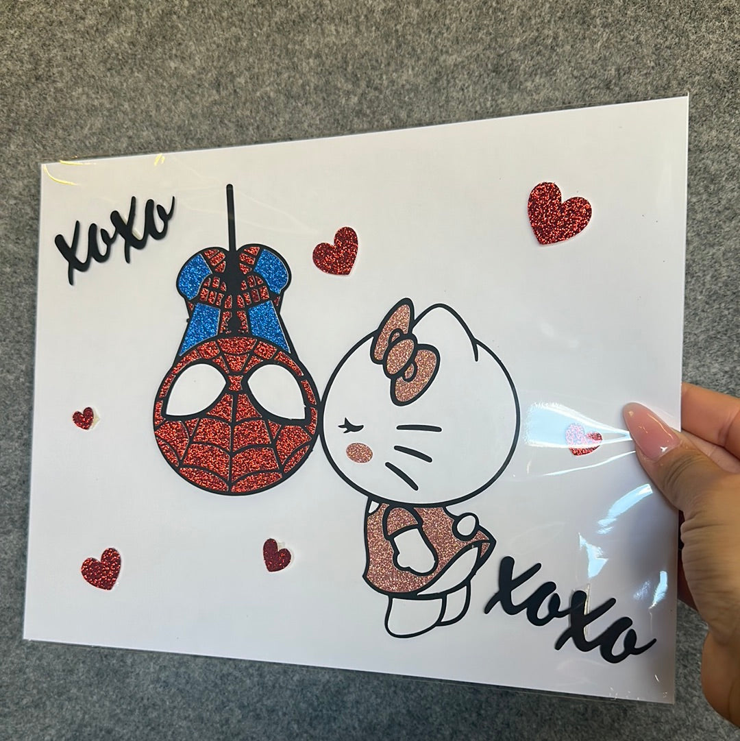 Spiderman & Hello Kitty Topper 💕
