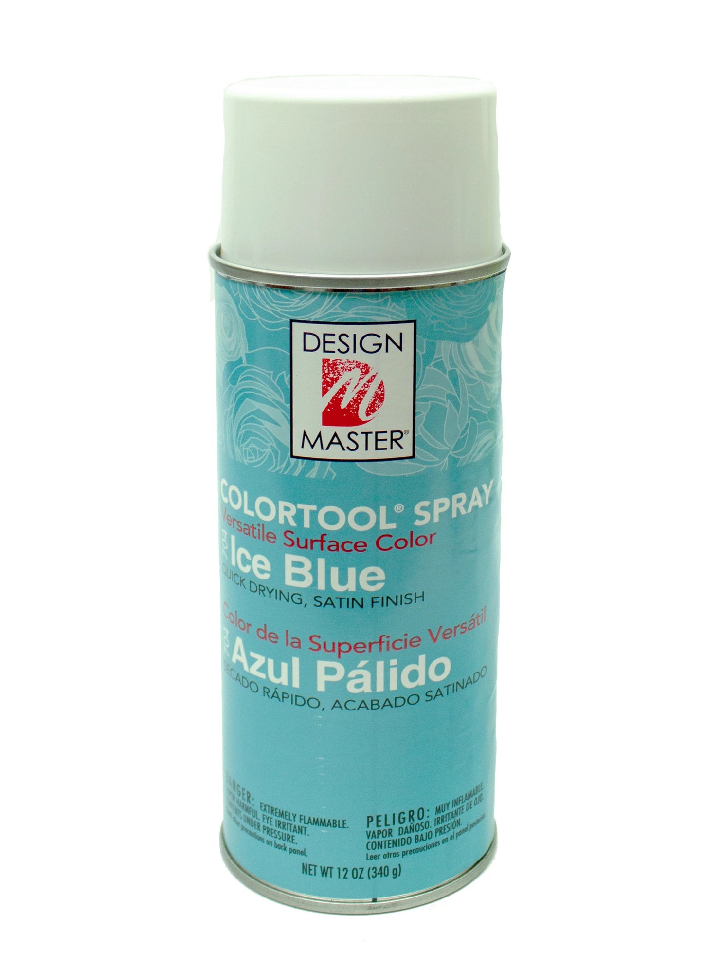 Ice Blue DM Floral Paint