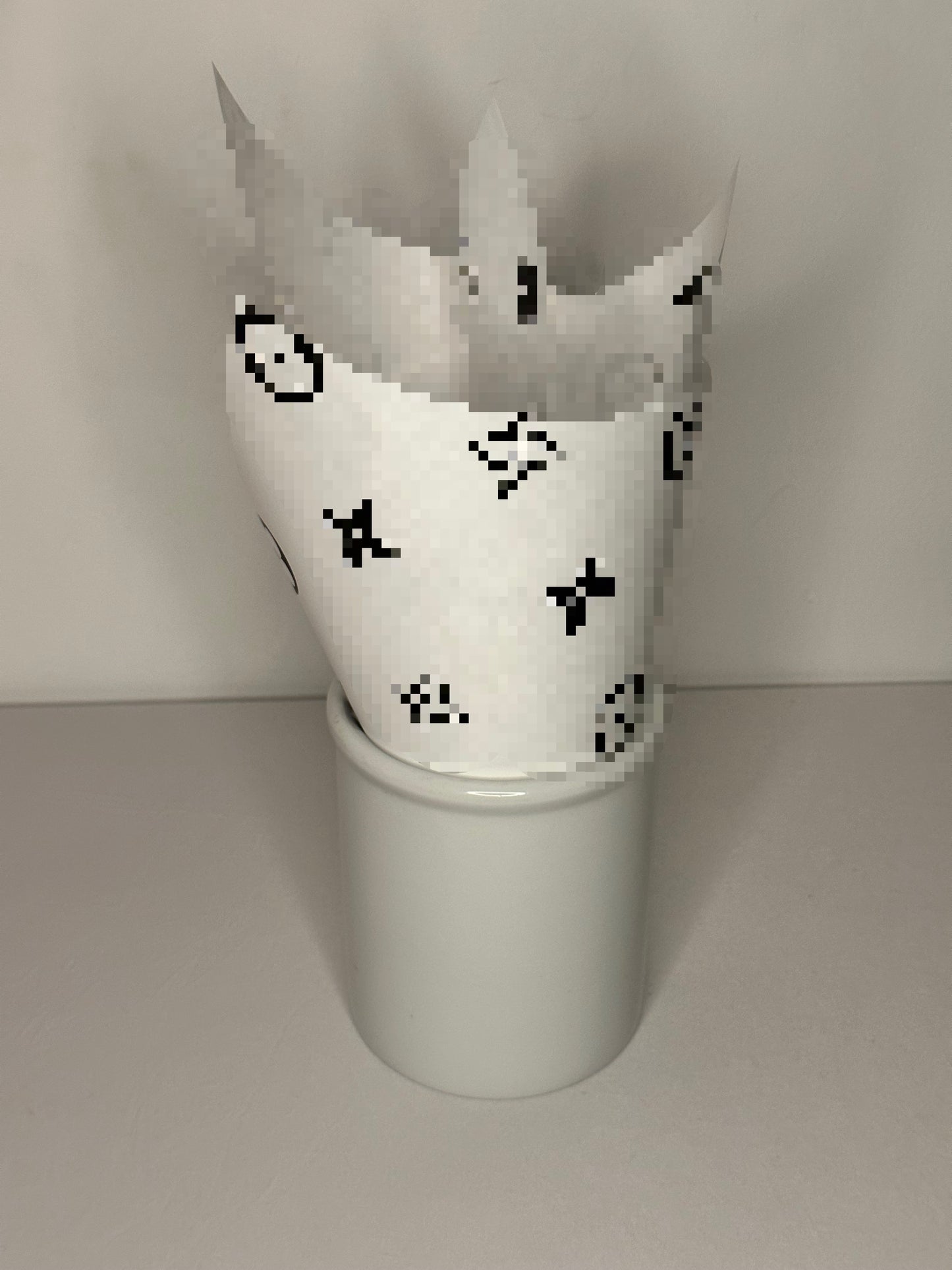 White LV Luxury Paper