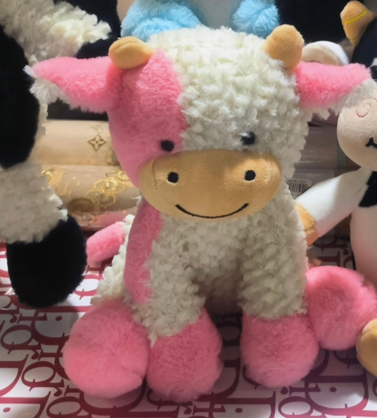 Pink Cow Plush