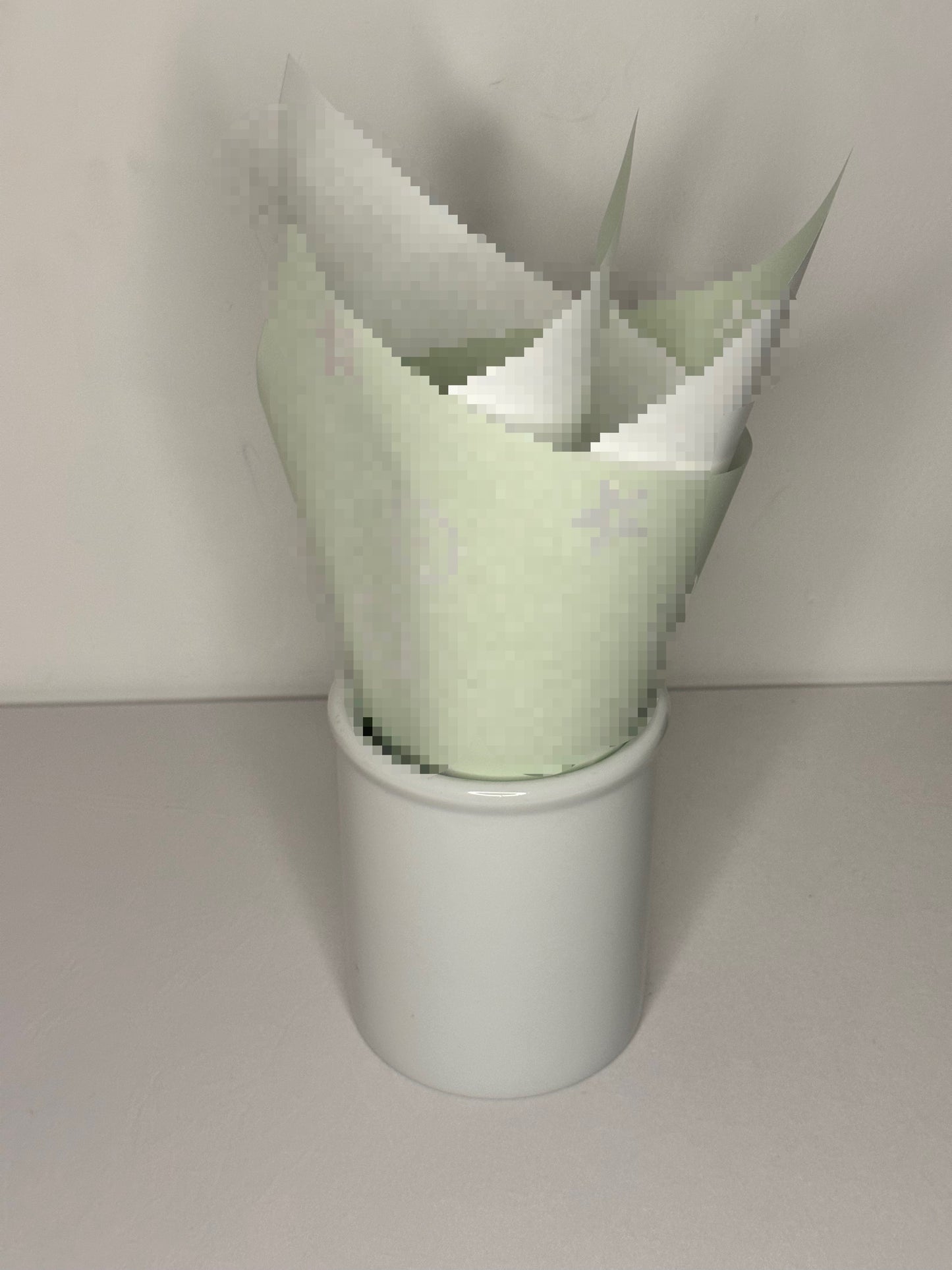 Mint Green LV Luxury Paper