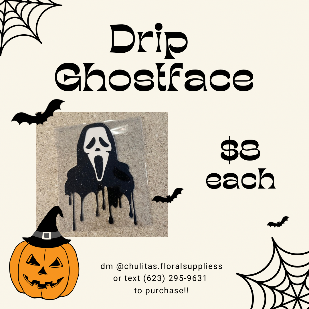 Drip ghostface topper