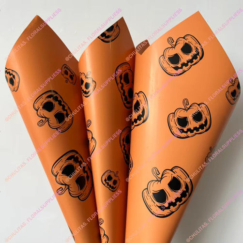 Orange Pumpkin Paper