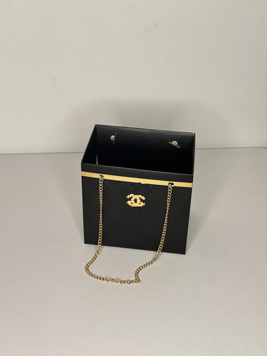 Black CC Luxury Purse Box