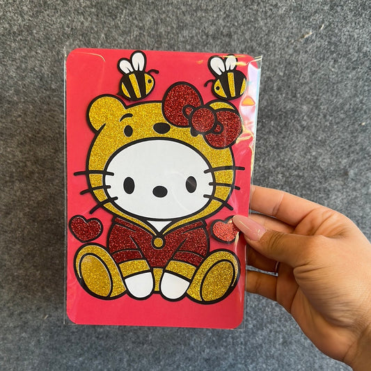 Pooh Hello Kitty Topper