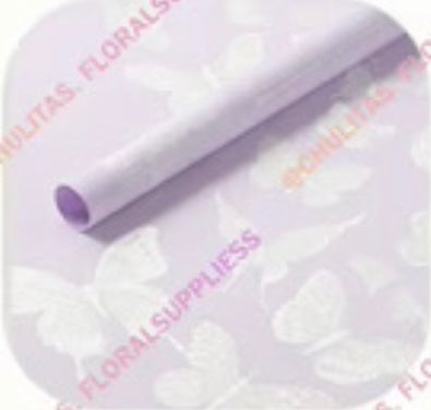 Purple Butterfly Tattoo Paper
