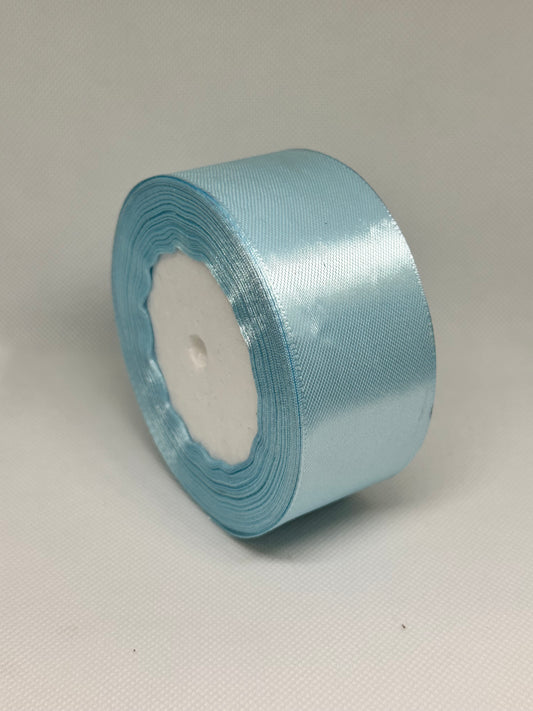 Light Blue Satin Ribbon